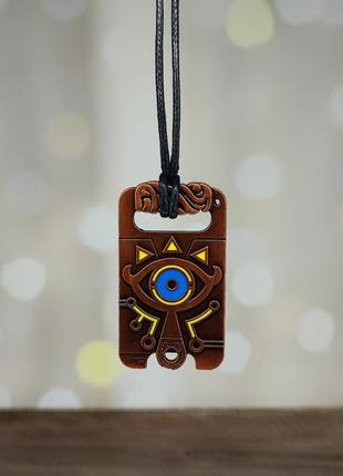 Кулон "камень шиика. the legend of zelda" (кул0131)