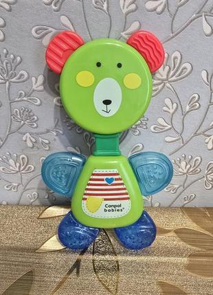 Брязкальце-зубогризка canpol babies ведмедик