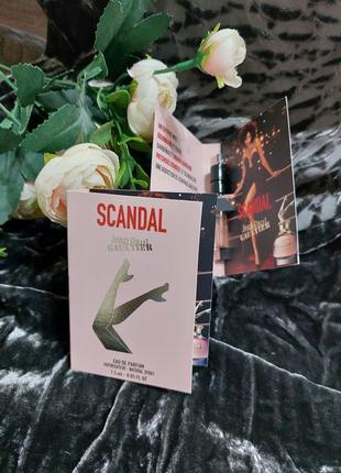 Jean paul gaultier scandal 1.5ml туалетная вода женская жан поль готье скандал виал