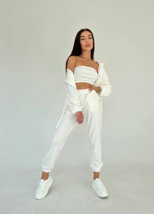 Костюм спортивный велюровый женский