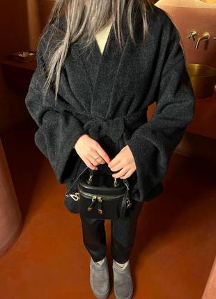 Ворсистый кардиган с пояском❤️‍🔥