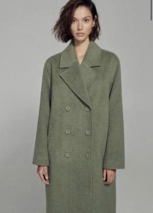 Пальто reserved р. s oversize шерсть шерсть