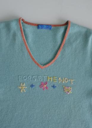 Кашемировый свитер лонгслив forget menot р.l 3