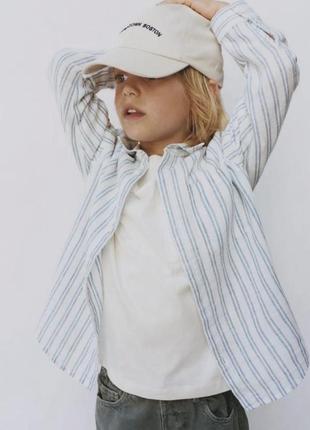 Сорочка в смужку zara