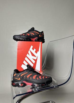 Кроссовки nike air max plus drift "black dragon red" 4