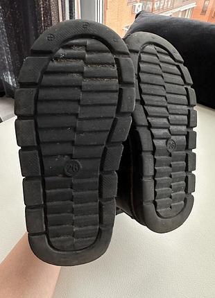 Детские кожаные угги 5