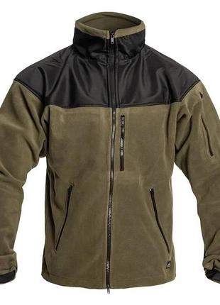 Флісова кофта helikon classic army - olive/black