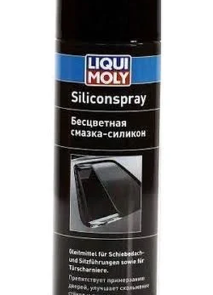 Смазка силиконовая бесцветная silicon-spray 0,3л liqui moly