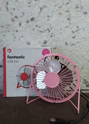 Портативный настольный вентилятор usb fantastic