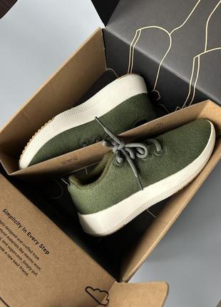 Шерстяні кросівки allbirds 37 розмір зелені