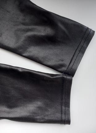 👑качественные лосины под кожу р.152-158 8