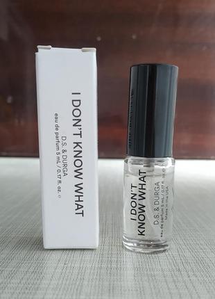I don’t know what, d.s.&durga, миниатюра