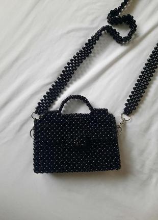 Стильная сумка из бусинки