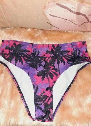 Качественные высокие 2-3xl женские трусы купальник низ купальника трусики батал