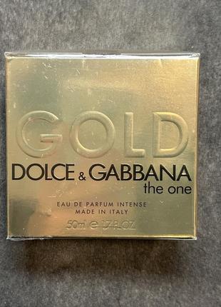 Парфумована вода dolce gabbana the one gold