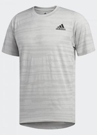Чоловіча футболка adidas / спортивна футболка adidas / чоловіча футболка адідас / сіра футболка адідас / футболка adidas climalite / adidas. _1