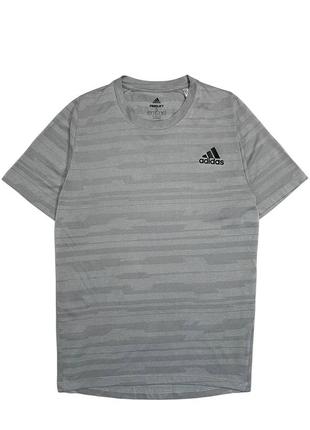 Чоловіча футболка adidas / спортивна футболка adidas / чоловіча футболка адідас / сіра футболка адідас / футболка adidas climalite / adidas. _17 фото