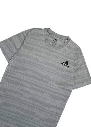 Чоловіча футболка adidas / спортивна футболка adidas / чоловіча футболка адідас / сіра футболка адідас / футболка adidas climalite / adidas. _16 фото