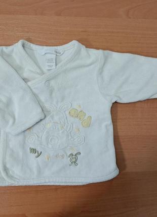 Кофта для новонародженого 56 см h&m