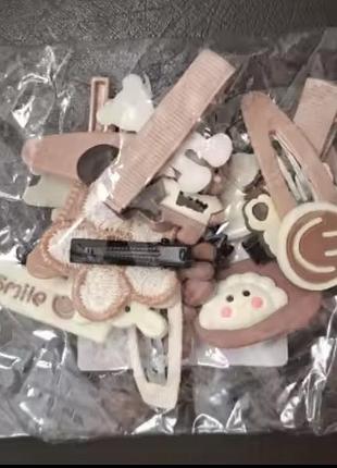 Детские заколки для волос с мультяшным мишкой. аксессуары для волос.