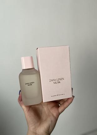 Парфум zara linen musk 100 ml нові без упаковки