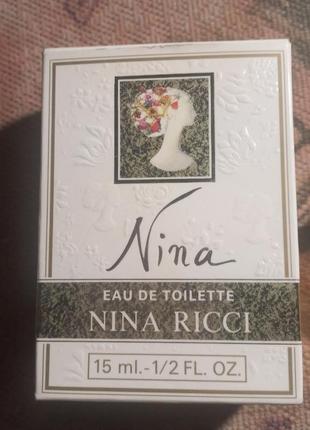 Духи nina ricci 15 ml