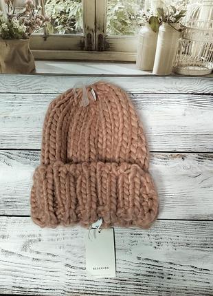 Объемная шапка на девочку