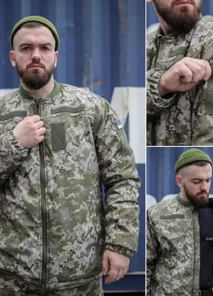 Зимнияя военнаякуртка пиксель зсу