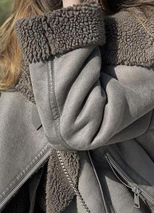 Дубленка zara
