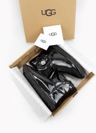 Ugg mini bailey bow black 🆕 шикарные женские угги 🆕 купить наложенный платёж4 фото