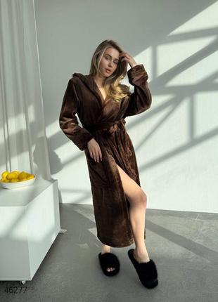 Халат женский макси