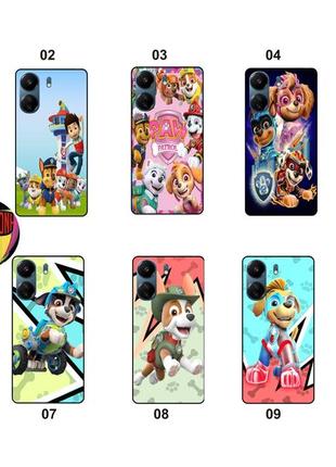 Чохол з малюнком щенячій патруль для xiaomi, oppo, nokia, iphone, zte, motorola, tecno