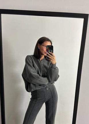 Костюм у стилі zara на флісі 🩶