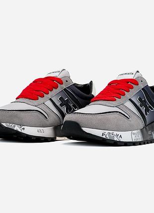 Кросівки premiata mick ''black grey'' original box⚡️ 2
