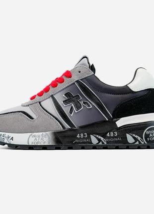 Кросівки premiata mick ''black grey'' original box⚡️ 9