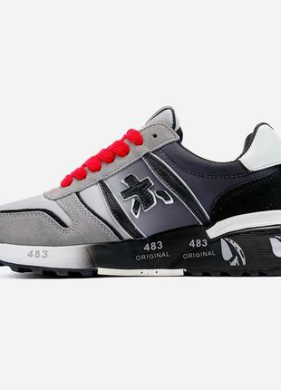 Кросівки premiata mick ''black grey'' original box⚡️ 7