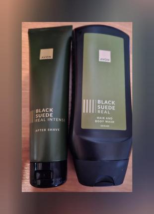 Набор:
• шампунь-гель для душу black suede real (250 мл)
• бальзам после бритья ( 100 мл )