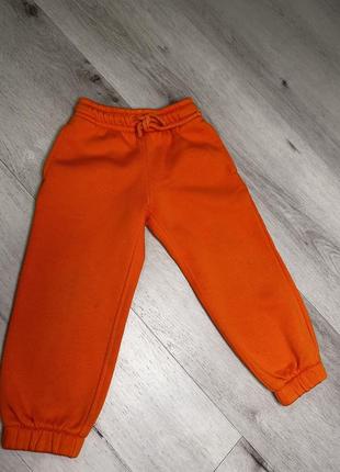 Зимние брюки на флисе 92-98