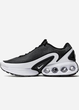 Кросівки nike air max dn black white 4
