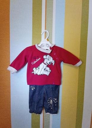Набор кофта и джинсы disney