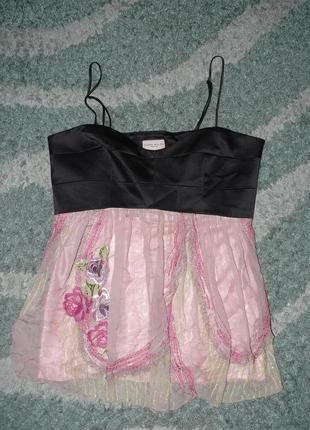 Топ, майка karen millen 100% шовк