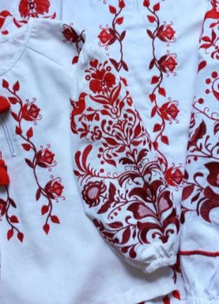 Вышиванка льняная6 фото