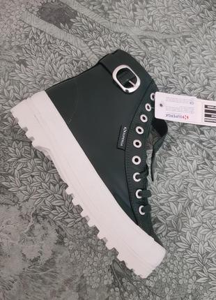 Високі кеди чоботи хайтопи alexa chung для superga