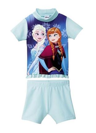 Дитячий сонцезахисний купальний костюм на дівчинку disney 70109