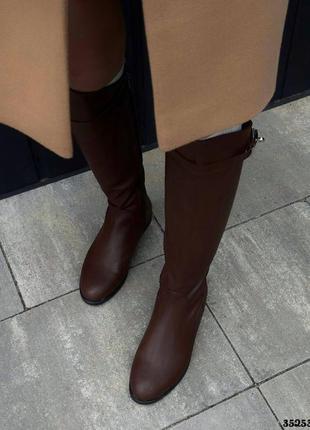 Популярные сапоги с фурнитурой