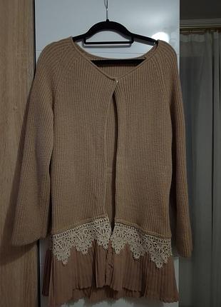 Кардиган шерсть+кашемир,кардиган нарядный, накидка