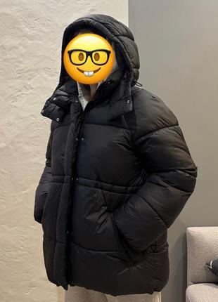 Оверсайз пуховик від h&m