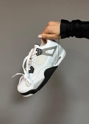 Кроссовки nike air boys jordan retro 4 “cement”