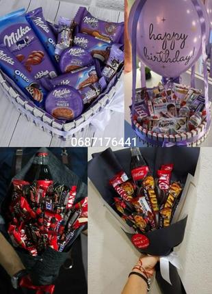 Делаю букеты сладкие солёные по заказу