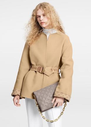 Роскошное пальто  louis vuitton оригинал